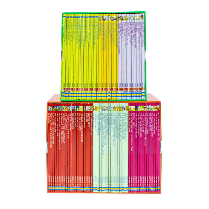 Usborne Very First Reading Library 100 Books Set Collection Complete School Pack - The Book Bundle