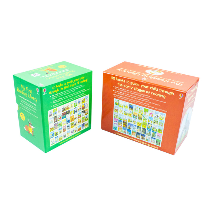 Usborne Very First Reading Library 100 Books Set Collection Complete School Pack - The Book Bundle