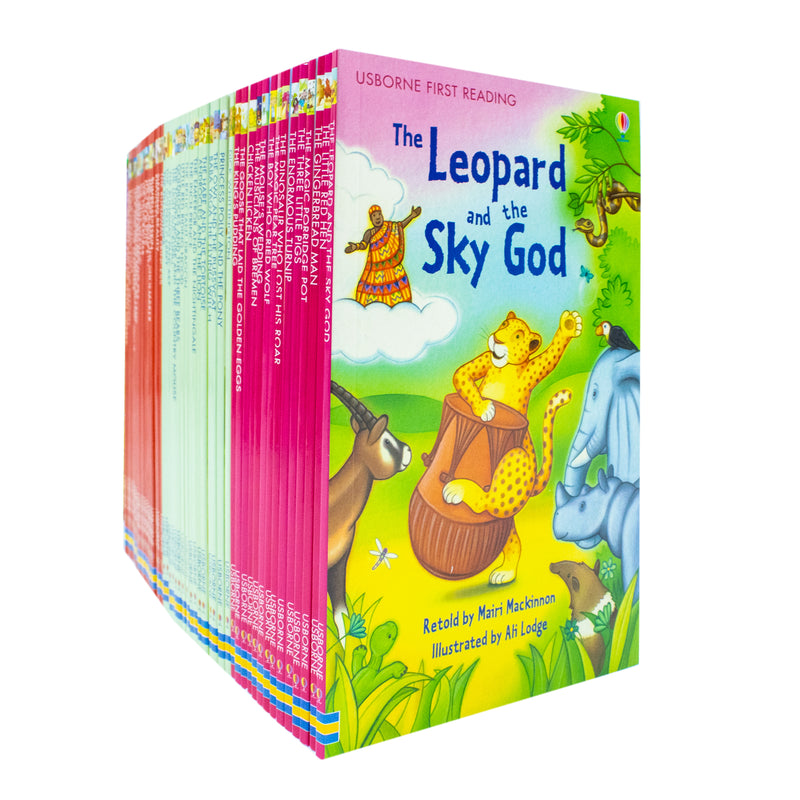 Usborne Very First Reading Library 100 Books Set Collection Complete School Pack - The Book Bundle