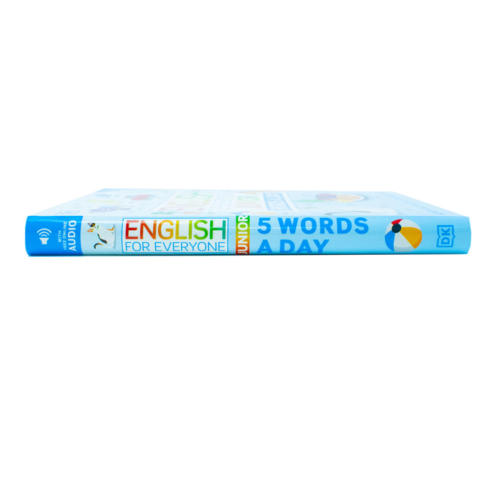 English for Everyone Junior 5 Words a Day: Learn and Practise 1,000 English Words by DK - The Book Bundle