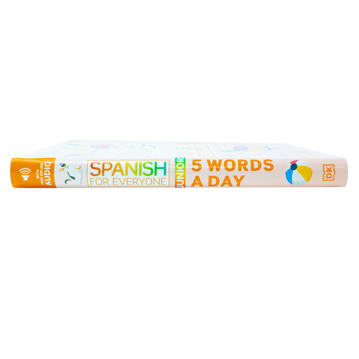 Spanish for Everyone Junior 5 Words a Day: Learn and Practise 1,000 Spanish Words by DK - The Book Bundle