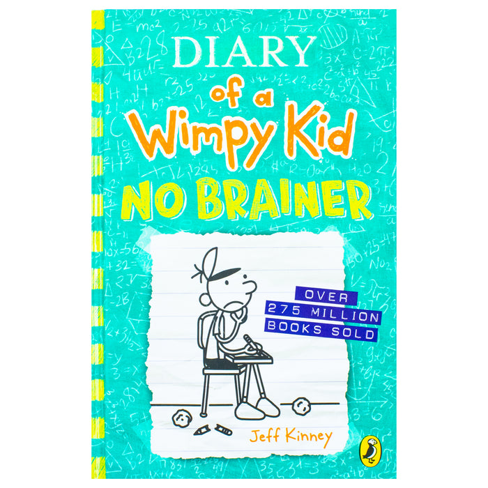Diary of a Wimpy Kid: No Brainer (Book 18): THE HILARIOUS NUMBER ONE BESTSELLER (Diary of a Wimpy Kid, 18) - The Book Bundle