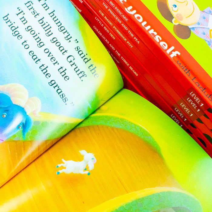 Ladybird Read it Yourself Tuck Box Level 1: 10 Books Box Set (Cinderella) - The Book Bundle