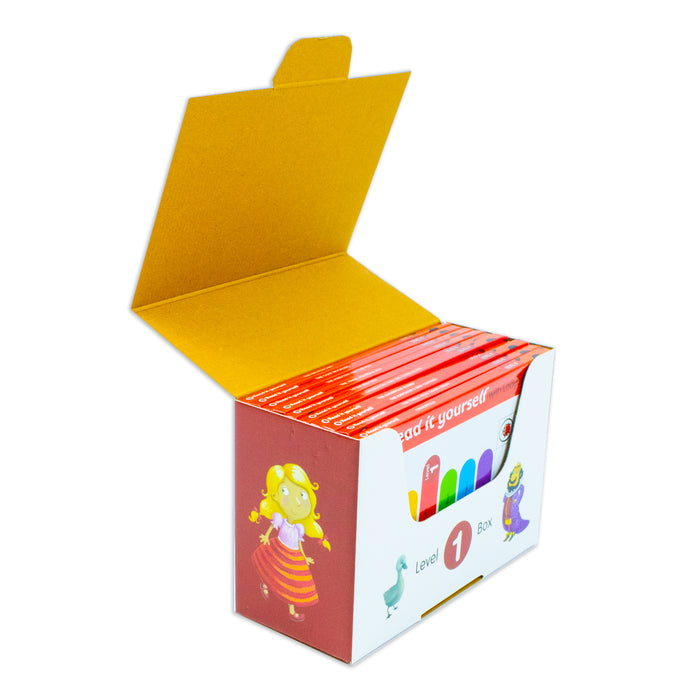 Ladybird Read it Yourself Tuck Box Level 1: 10 Books Box Set (Cinderella) - The Book Bundle