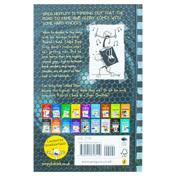 Diary of a Wimpy Kid: Diper Överlöde (Book 17) (Diary of a Wimpy Kid, 17) by Jeff Kinney - The Book Bundle