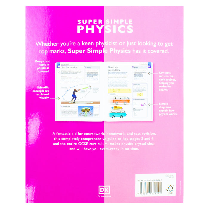 Super Simple Physics: The Ultimate Bitesize Study Guide by DK - The Book Bundle