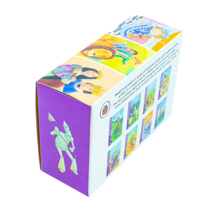 Ladybird Read it Yourself Tuck Box Level 4: 8 Books Box Set (Heidi, The Little Mermaid) - The Book Bundle