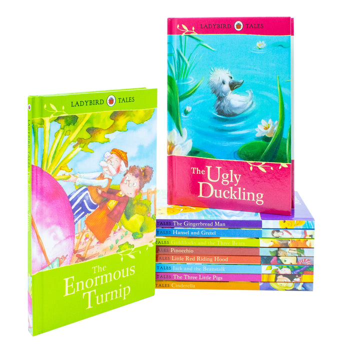 Ladybird Tales The Classic 10 Books Collection Box Set (Cinderella, Three Little) - The Book Bundle