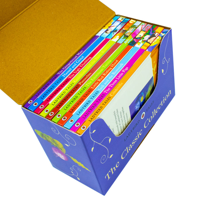 Ladybird Tales The Classic 10 Books Collection Box Set (Cinderella, Three Little) - The Book Bundle