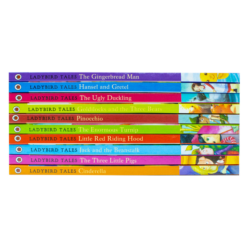 Ladybird Tales The Classic 10 Books Collection Box Set (Cinderella, Three Little) - The Book Bundle