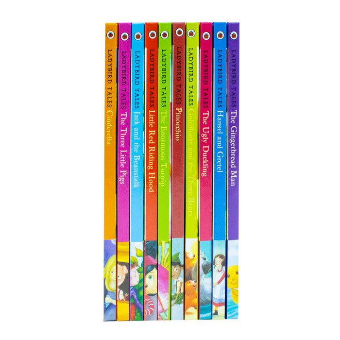 Ladybird Tales The Classic 10 Books Collection Box Set (Cinderella, Three Little) - The Book Bundle