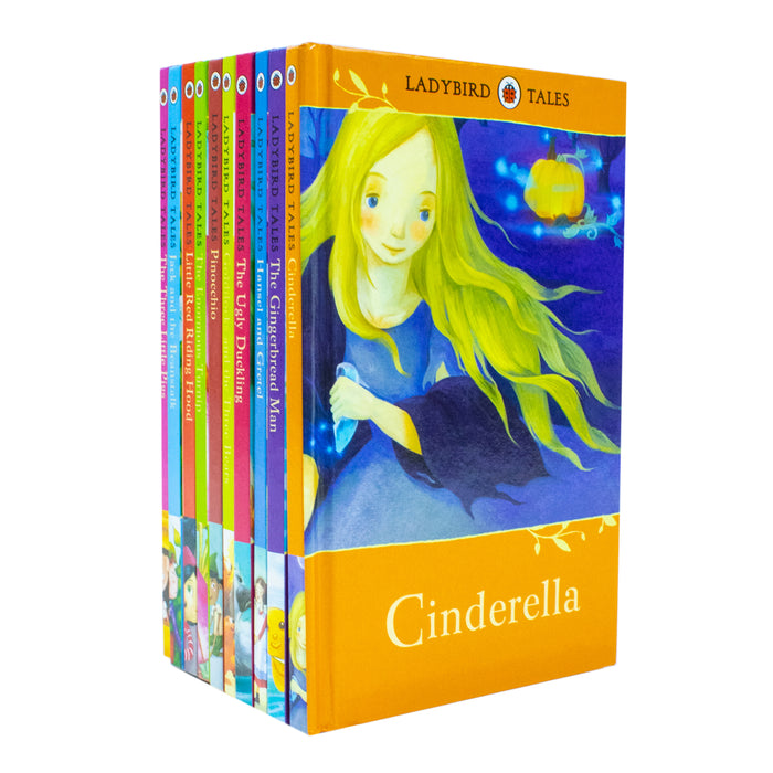 Ladybird Tales The Classic 10 Books Collection Box Set (Cinderella, Three Little) - The Book Bundle