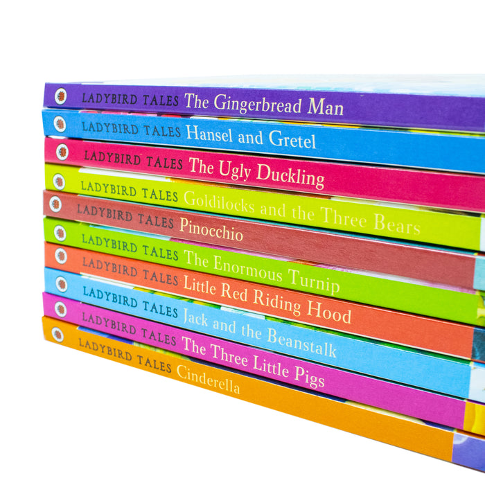 Ladybird Tales The Classic 10 Books Collection Box Set (Cinderella, Three Little) - The Book Bundle
