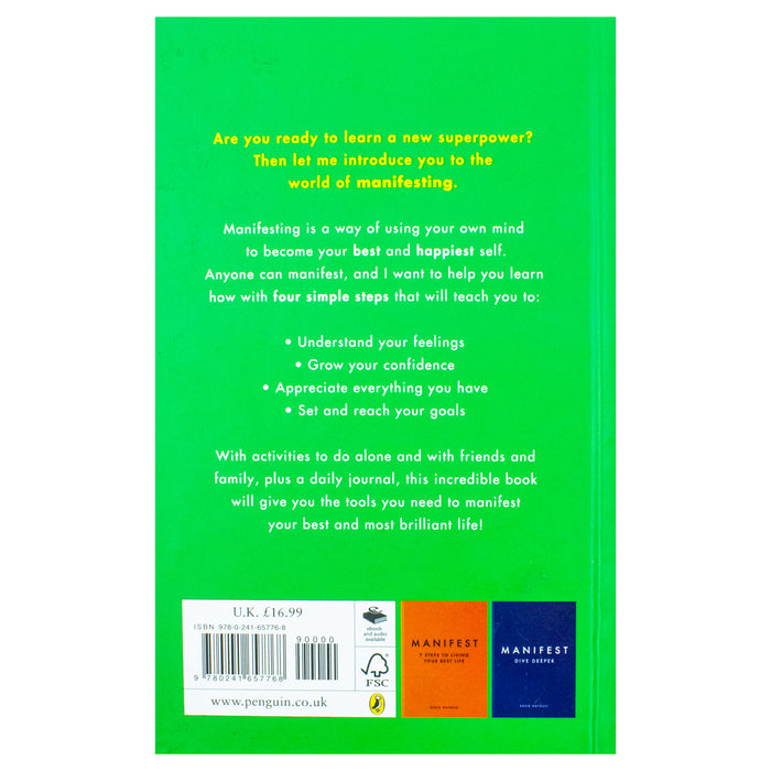 Manifest for Kids: Four steps to being the best you by Roxie Nafousi Hardcover - The Book Bundle