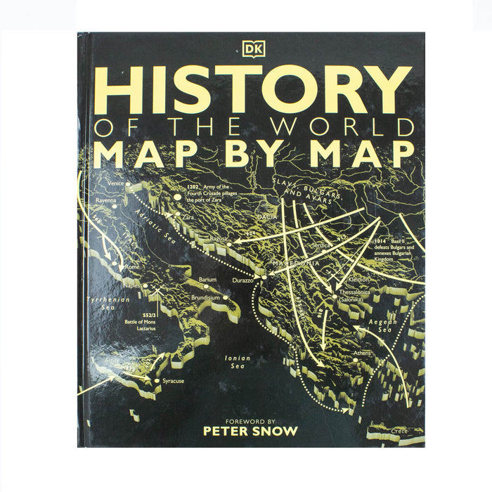 History of the World Map by Map by DK Hardcover - The Book Bundle