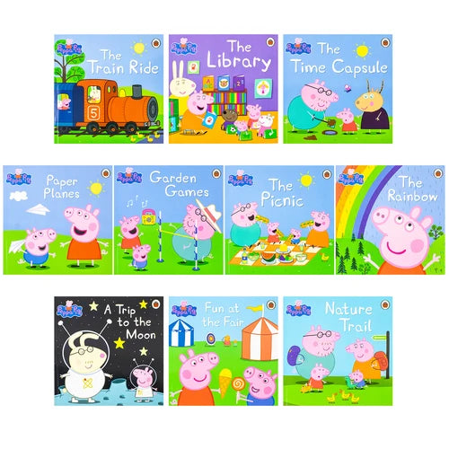 Peppa Pig: Peppa's Awesome Adventures 10 Storybooks Collection Set - Fiction - Paperback