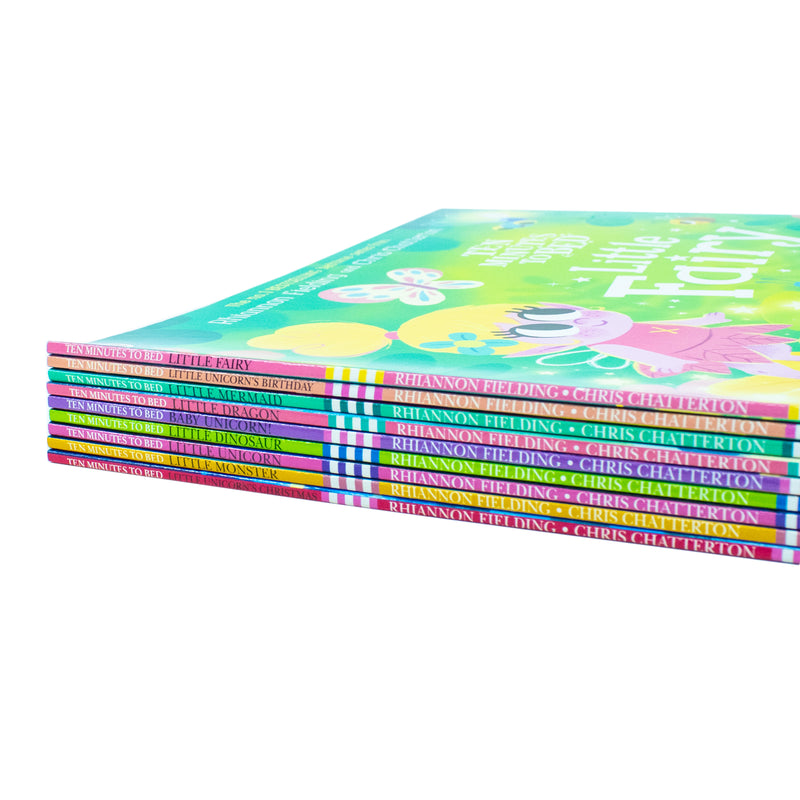 Ten Minutes to Bed Series 9 Books Collection Set By Rhiannon Fielding - The Book Bundle