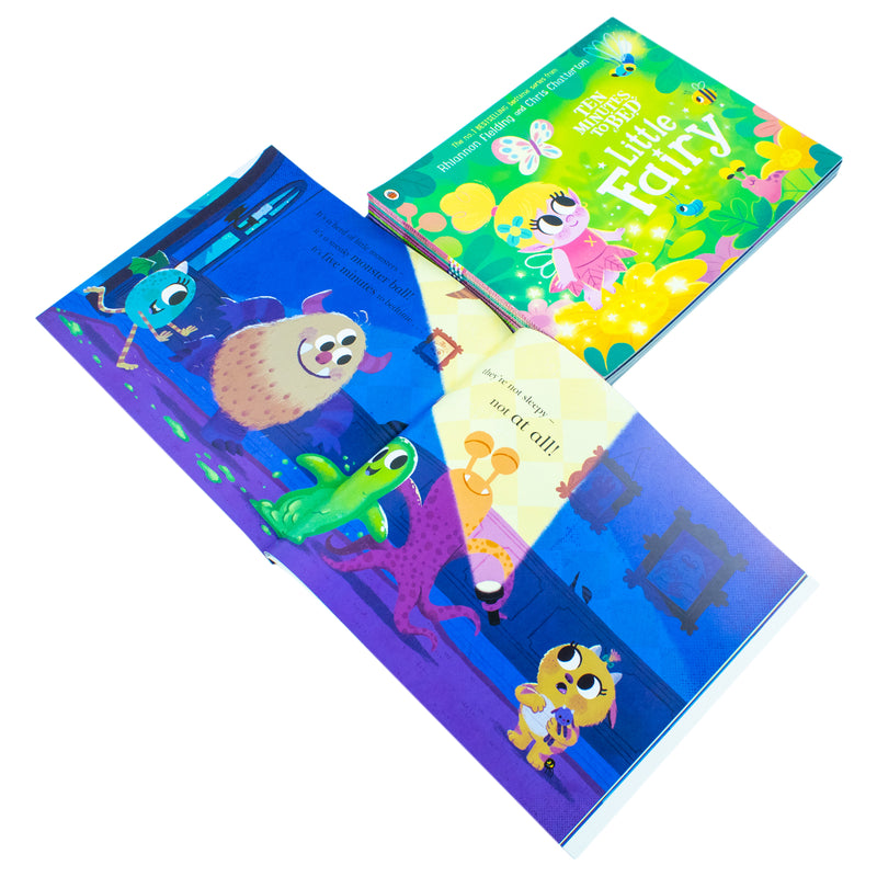 Ten Minutes to Bed Series 9 Books Collection Set By Rhiannon Fielding - The Book Bundle