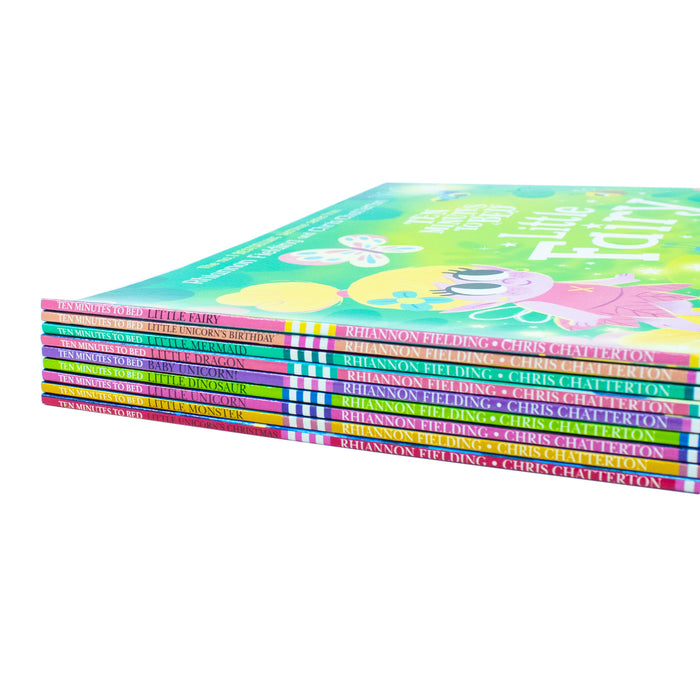 Ten Minutes to Bed Series 9 Books Collection Set By Rhiannon Fielding - The Book Bundle