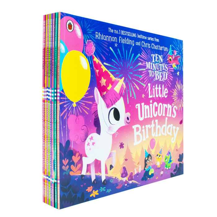 Ten Minutes to Bed Series 9 Books Collection Set By Rhiannon Fielding - The Book Bundle