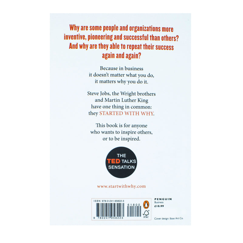 Start With Why: The Inspiring Million-Copy Bestseller That Will Help You Find Your Purpose - The Book Bundle