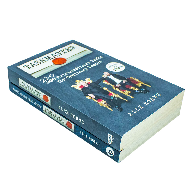 Taskmaster Set Taskmaster Collection 2 Books Set (Taskmaster, Bring Me The Head Of Th ...