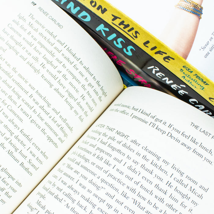 Renée Carlino 5 Books Collection Set (Swear on This Life, Wish You Were Here, Blind Kiss, Before We Were Strangers ) - The Book Bundle