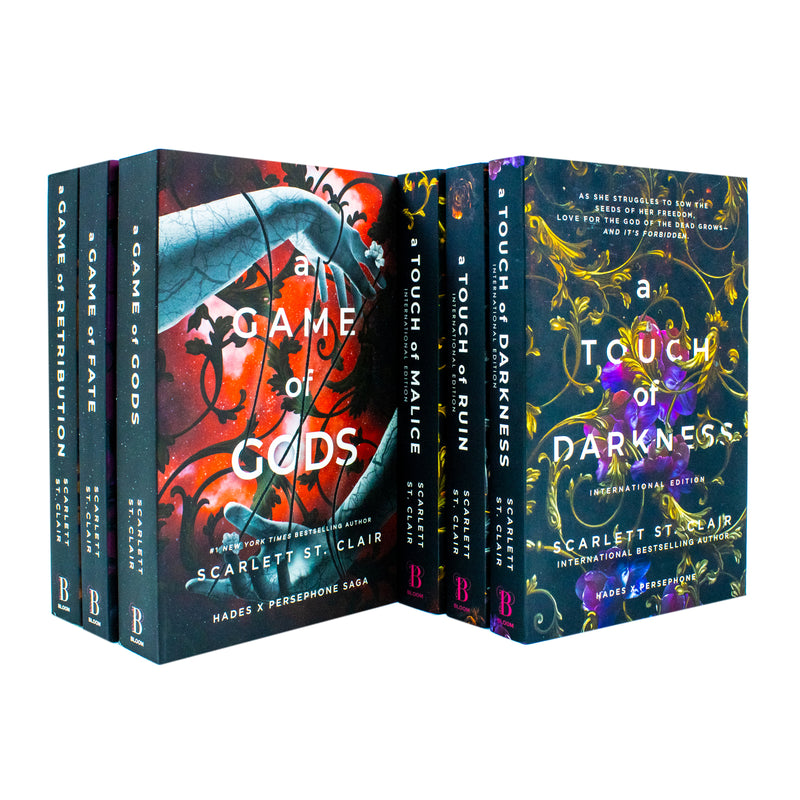 Hades x Persephone Saga 6 Books Collection Set by Scarlett St. Clair (A Touch of Darkness) - The Book Bundle
