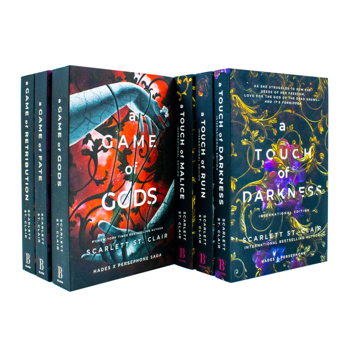Hades x Persephone Saga 6 Books Collection Set by Scarlett St. Clair (A Touch of Darkness) - The Book Bundle