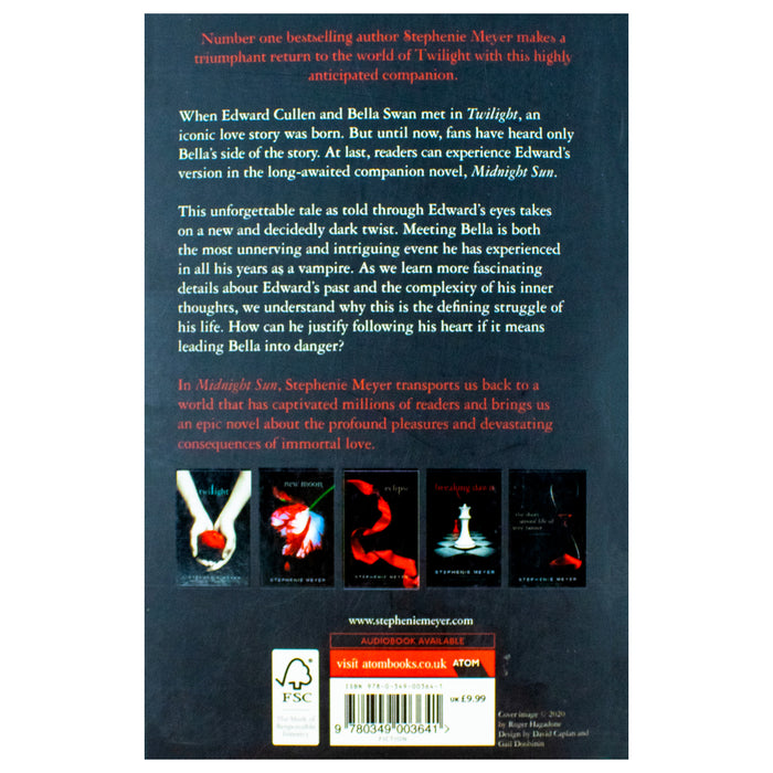 Midnight Sun (Twilight series, 5) By  Stephenie Meyer - The Book Bundle
