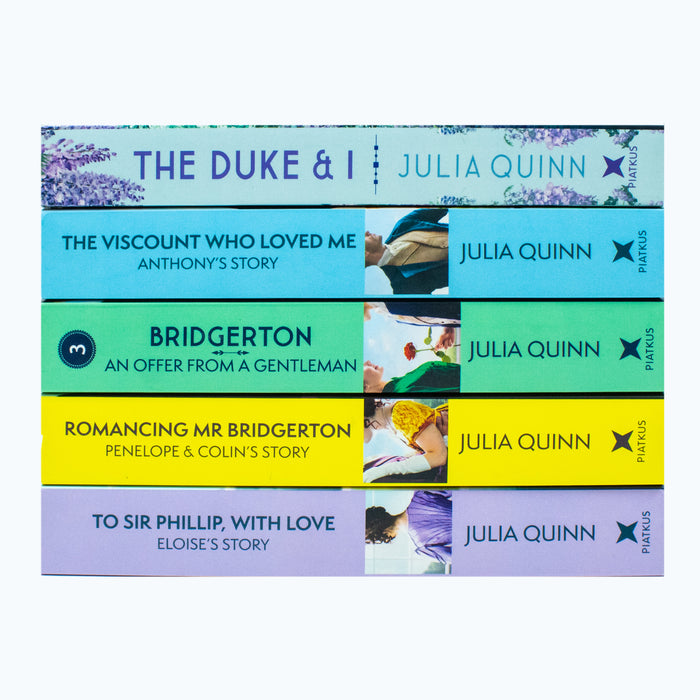 Bridgerton Family Book Series 5 Books Collection Set by Julia Quinn - The Book Bundle