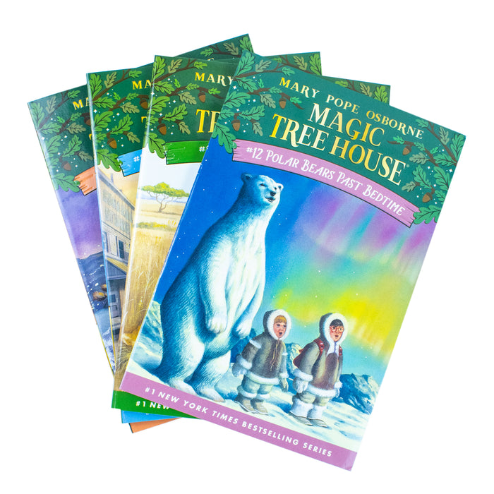 Magic Tree House Volumes 9-12 Boxed Set (Magic Tree House Collection) - The Book Bundle