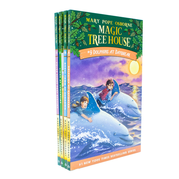 Magic Tree House Volumes 9-12 Boxed Set (Magic Tree House Collection) - The Book Bundle