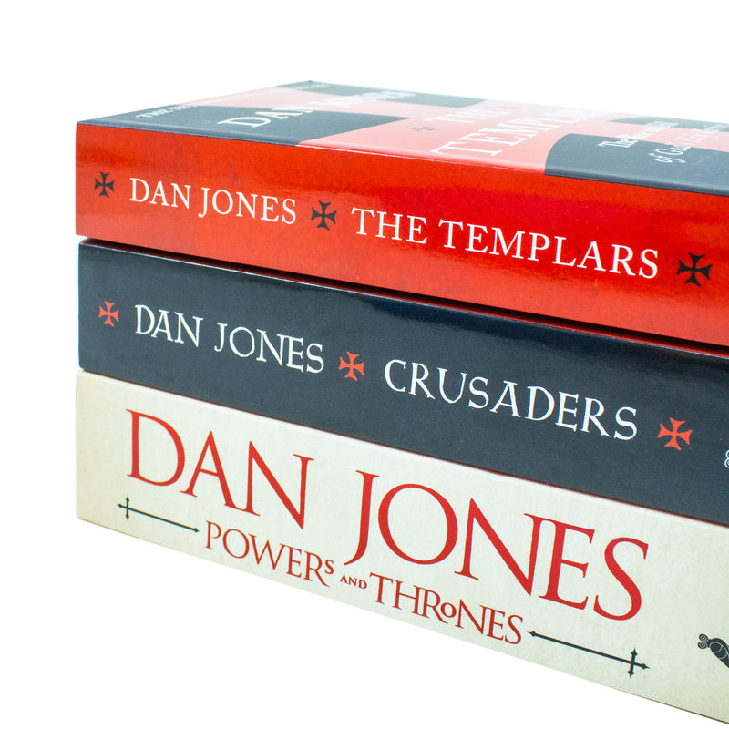 Dan Jones Collection 3 Books Set (Templars, Crusaders, Powers and Thrones) - The Book Bundle
