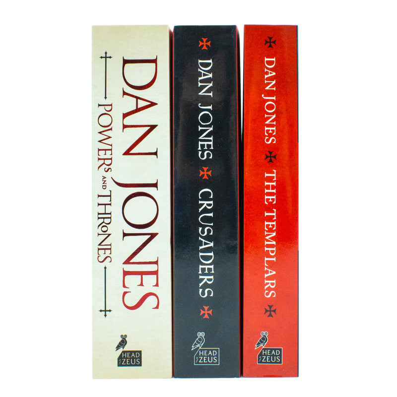 Dan Jones Collection 3 Books Set (Templars, Crusaders, Powers and Thrones) - The Book Bundle