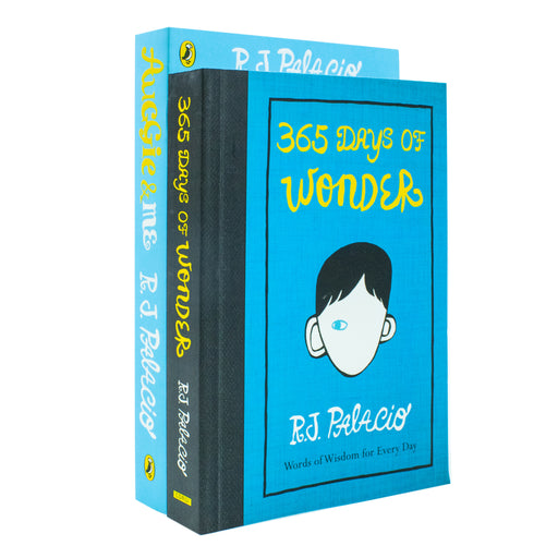 R. J. Palacio 2 Books Set (365 Days of Wonder , Auggie & Me: Three Wonder Stories) - The Book Bundle