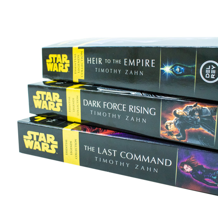 Star Wars Thrawn Series Collection 3 Book Set By Timothy Zahn (Heir to the Empire, Dark Force Rising, The Last Command) - The Book Bundle