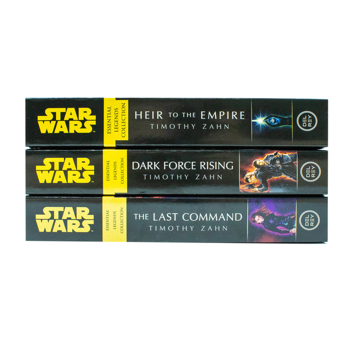 Star Wars Thrawn Series Collection 3 Book Set By Timothy Zahn (Heir to the Empire, Dark Force Rising, The Last Command) - The Book Bundle