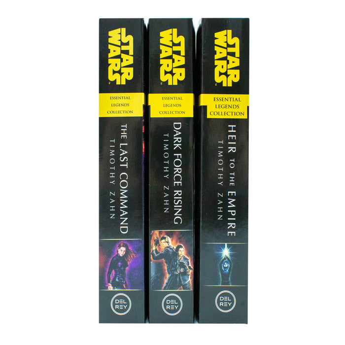 Star Wars Thrawn Series Collection 3 Book Set By Timothy Zahn (Heir to the Empire, Dark Force Rising, The Last Command) - The Book Bundle