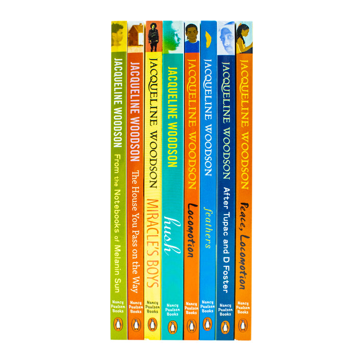 The Jacqueline Woodson Collection 8 Books Box Set (Peace Locomotion) - The Book Bundle