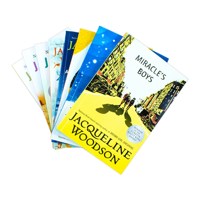 The Jacqueline Woodson Collection 8 Books Box Set (Peace Locomotion) - The Book Bundle