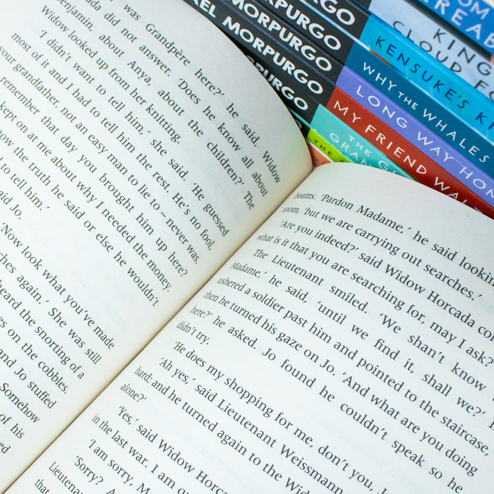 Michael Morpurgo Collection 12 Books Set (Waiting for Anya, From Hereabout Hill, King of the Cloud Forests) - The Book Bundle