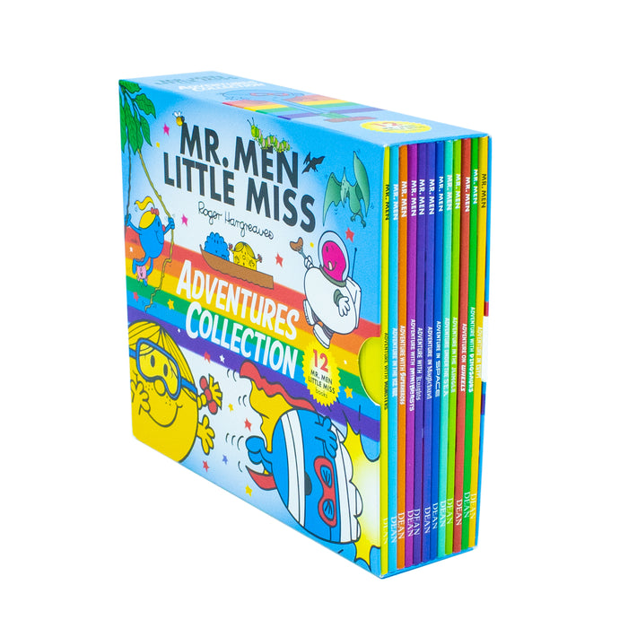 Mr. Men & Little Miss Adventures Collection 12 Books Box Set by Roger Hargreaves - The Book Bundle