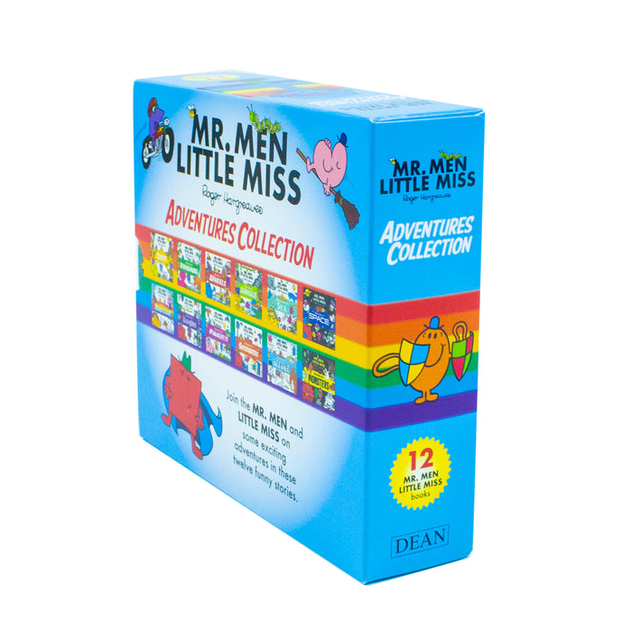 Mr. Men & Little Miss Adventures Collection 12 Books Box Set by Roger Hargreaves - The Book Bundle