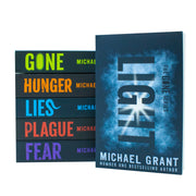 Paperback Gone 6 Books collection set by Michael Grant, fiction series published by Electric Monkey, featuring book covers.