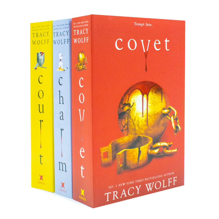 Crave Series 5 Books Collection Set By Tracy Wolff (Crave, Crush, Covet, Court, Charm) - The Book Bundle