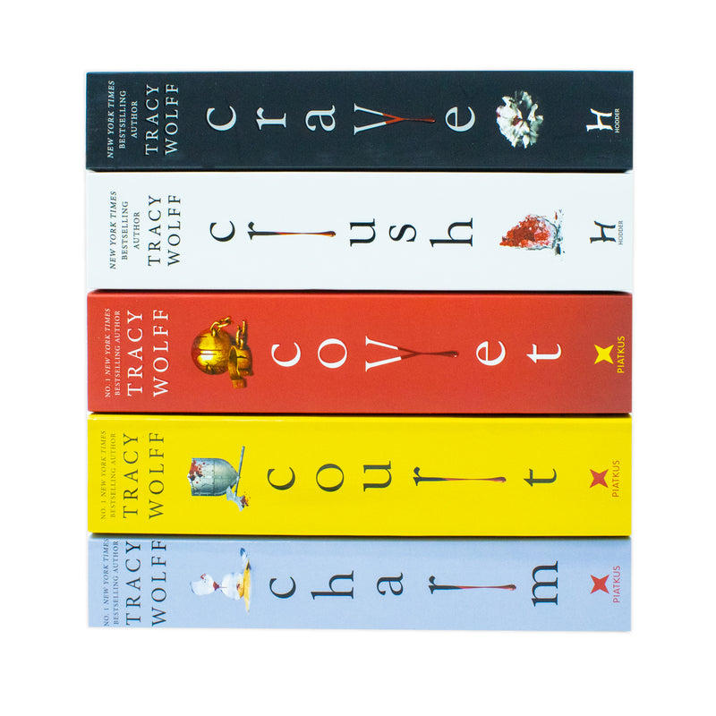 Crave Series 5 Books Collection Set By Tracy Wolff (Crave, Crush, Covet, Court, Charm) - The Book Bundle