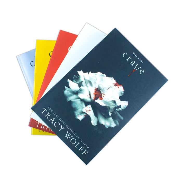 Crave Series 5 Books Collection Set By Tracy Wolff (Crave, Crush, Covet, Court, Charm) - The Book Bundle