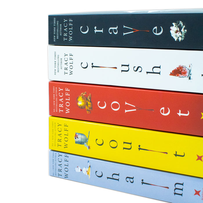 Crave Series 5 Books Collection Set By Tracy Wolff (Crave, Crush, Covet, Court, Charm) - The Book Bundle