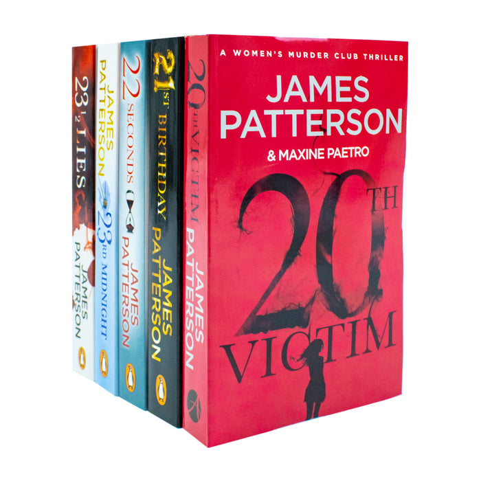 Women's Murder Club Series by James Patterson 5 Books Collection Set - The Book Bundle
